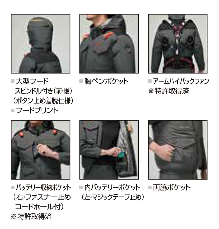 BURTLE バートル AC2104 ACベスト