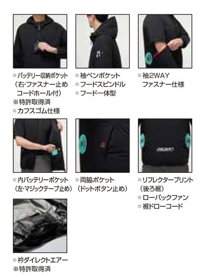 BURTLE バートル AC2121 AC2WAYジャケット