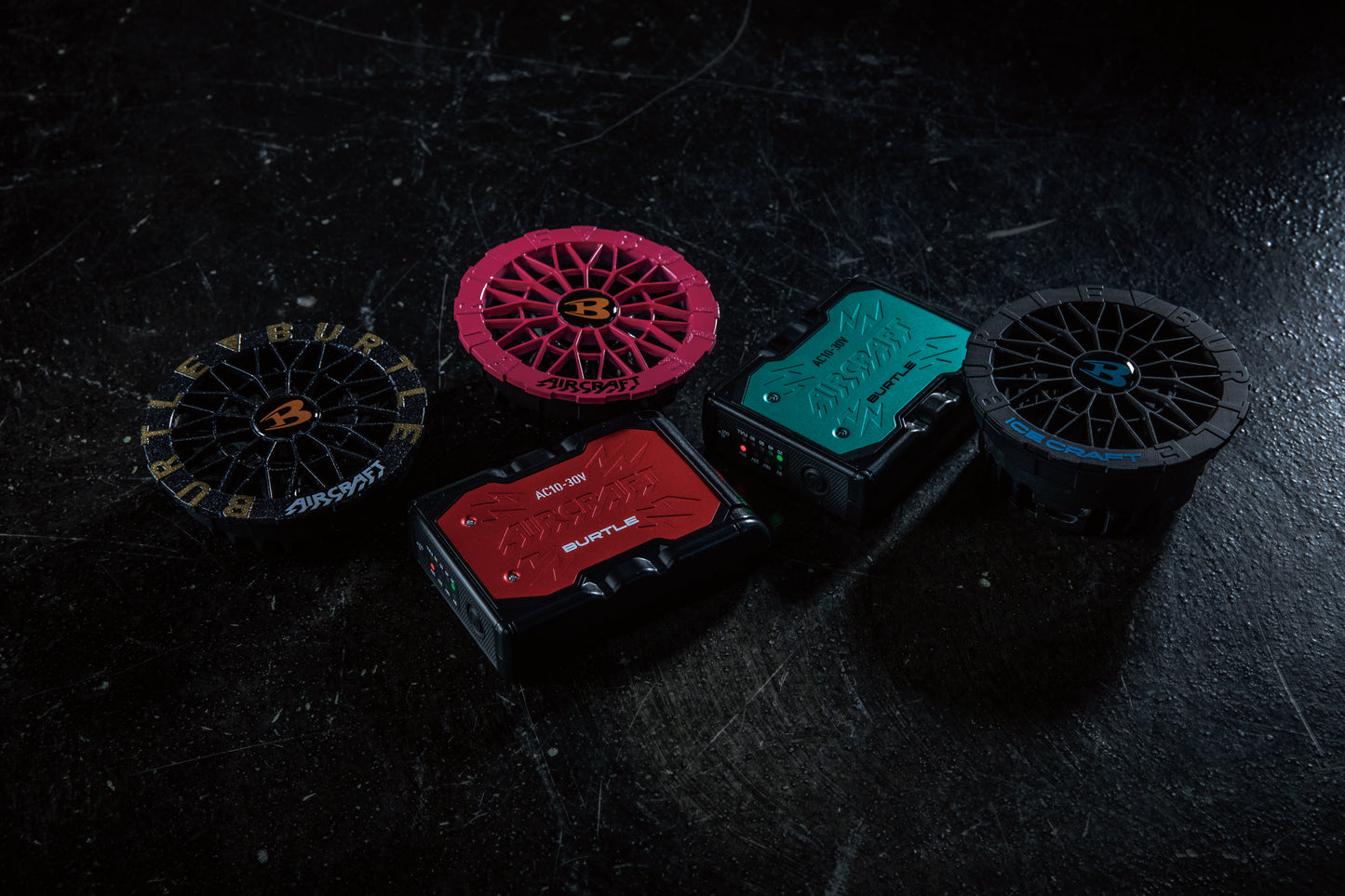 BURTLE バートル エアークラフト2026年モデル ファンユニット ブラック AC10-1