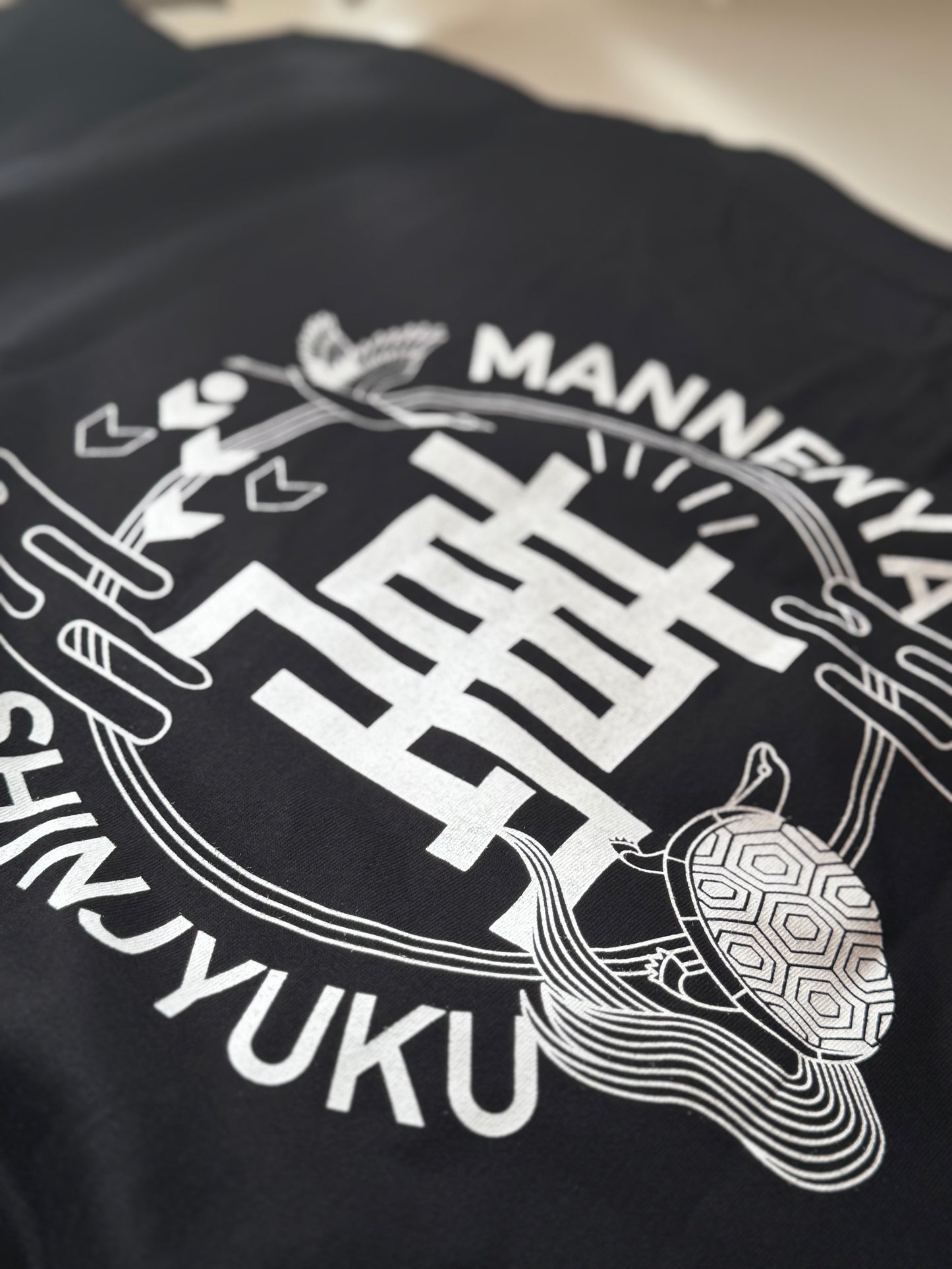 ［萬年屋オリジナル］マル萬ロゴTシャツ 半袖